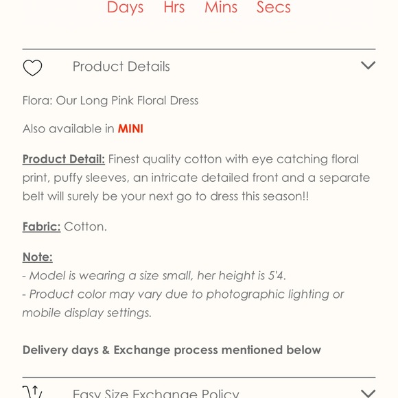 NWOT cotton linen dress size L - Picture 9 of 10